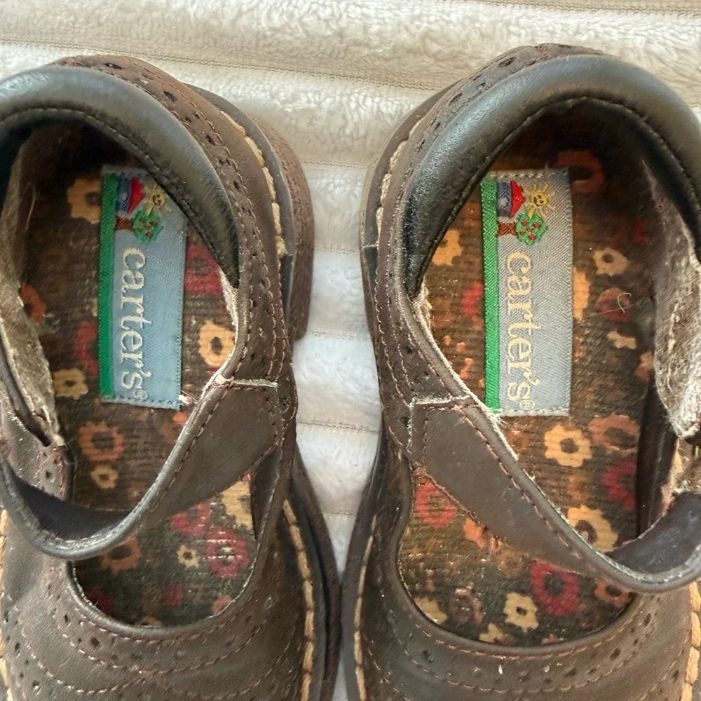 Carter's Brown Kids Shoes